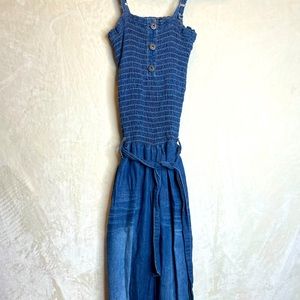 Denim jumpsuit